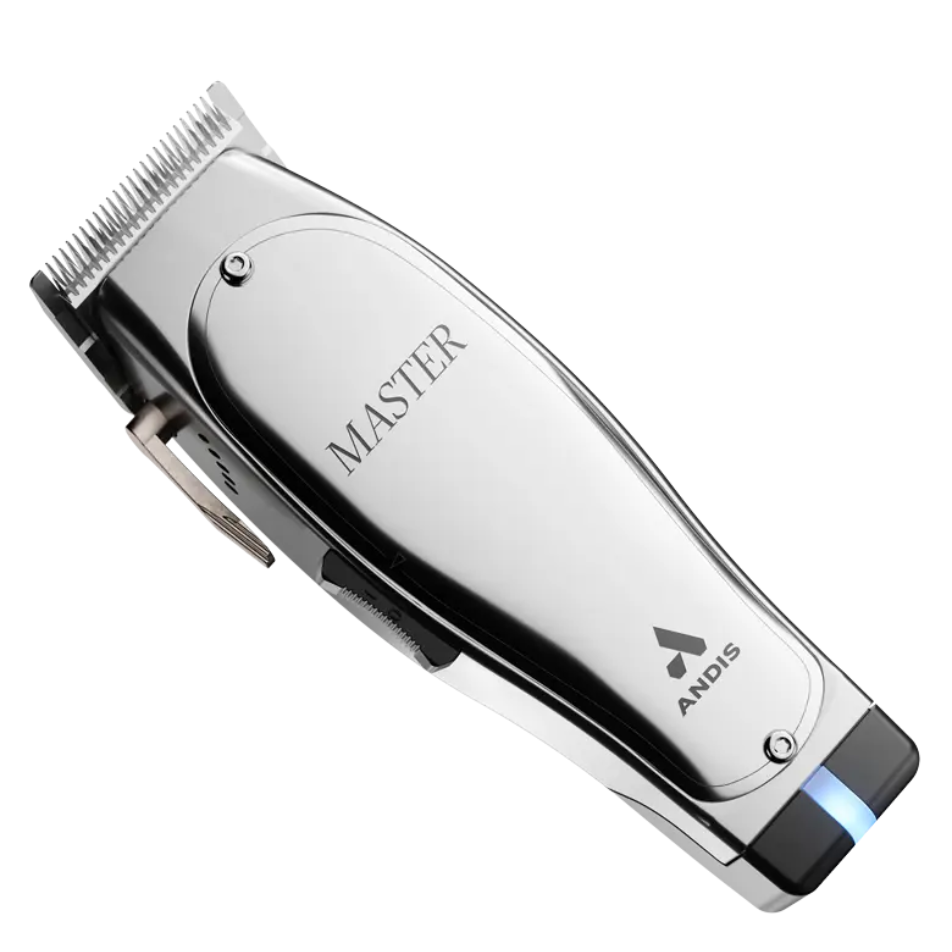 Andis Master Cordless Silver Metal Clipper 12660