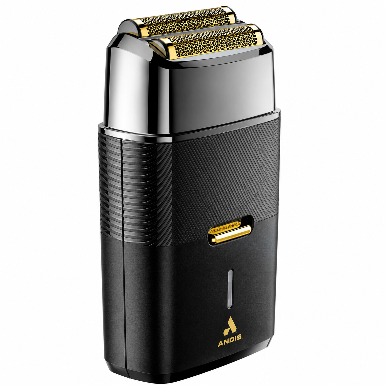 Andis ProFoil Plus II Titanium Double Foil Shaver Black Chrome TS-3 563612