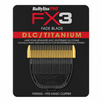 BaBylissPRO FX3 Clipper Replacement DLC/Titanium Fade Blade Gold #FX903G