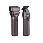 BaBylissPRO FXONE Nightfall Trimmer & Foil Shaver Set Cordless Barber Kit FX1FSTPTO 