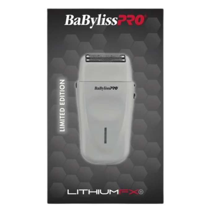 BaBylissPRO LithiumFX Limited Edition Combo Foil Shaver & Cordless Clipper  FXFS573GY + FX673NSGY