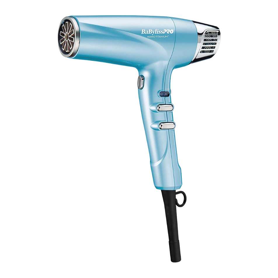BaBylissPRO Nano Titanium Dual Ionic Dryer BNT9100 – High-Performance Dryer for Fast, Frizz-Free Results