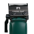 Cocco Veloce Lite Clipper (Green/White Stripe) Ultra‑Light Professional 7000 RPM Hair Clipper green stripe clip