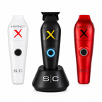 StyleCraft Instinct-X Professional Cordless Clipper & Metal Trimmer Combo Kit SC608M + SC411M