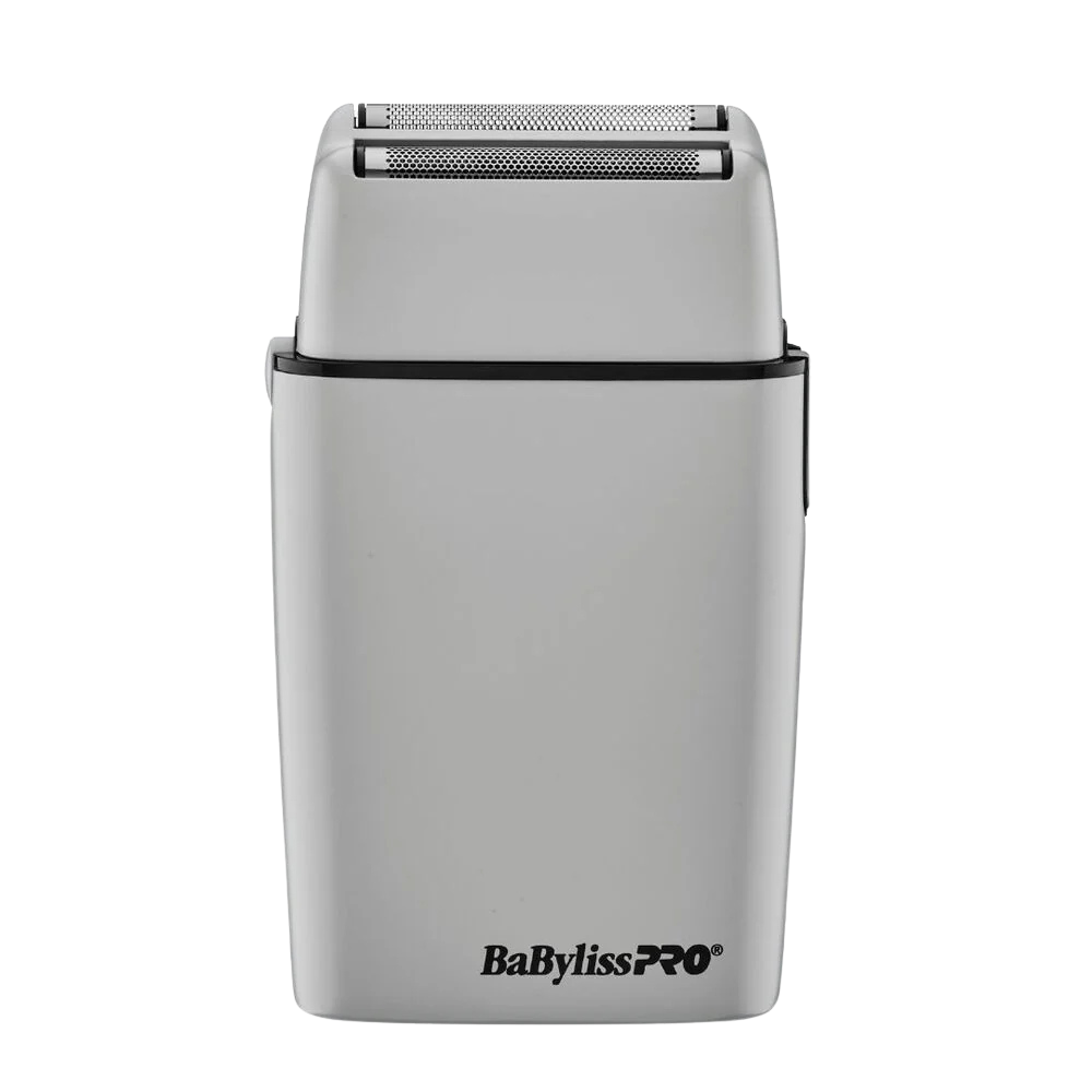 BaBylissPRO FOILFX02 (FXFS2GY) Cord/Cordless Metal Double-Foil Shaver – Gray