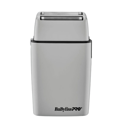 BaBylissPRO FOILFX02 (FXFS2GY) Cord/Cordless Metal Double-Foil Shaver – Gray