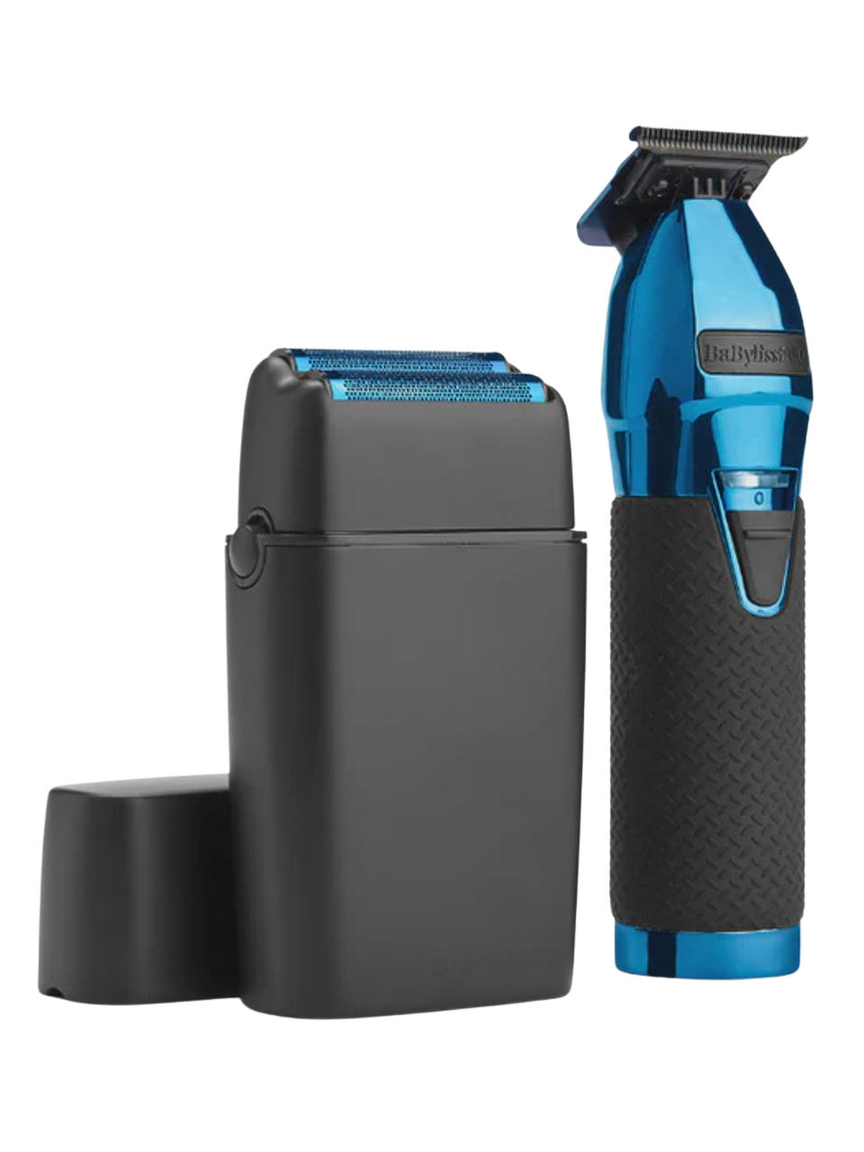 BaBylissPRO LimitedFX Black & Blue Trimmer & Foil Shaver Set – FXDUOFS2TBL