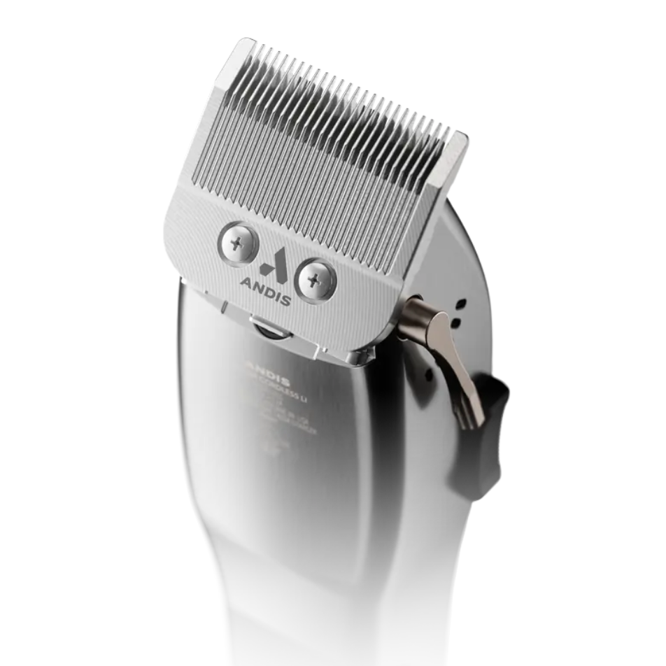 Andis Master Cordless Silver Metal Clipper 12660