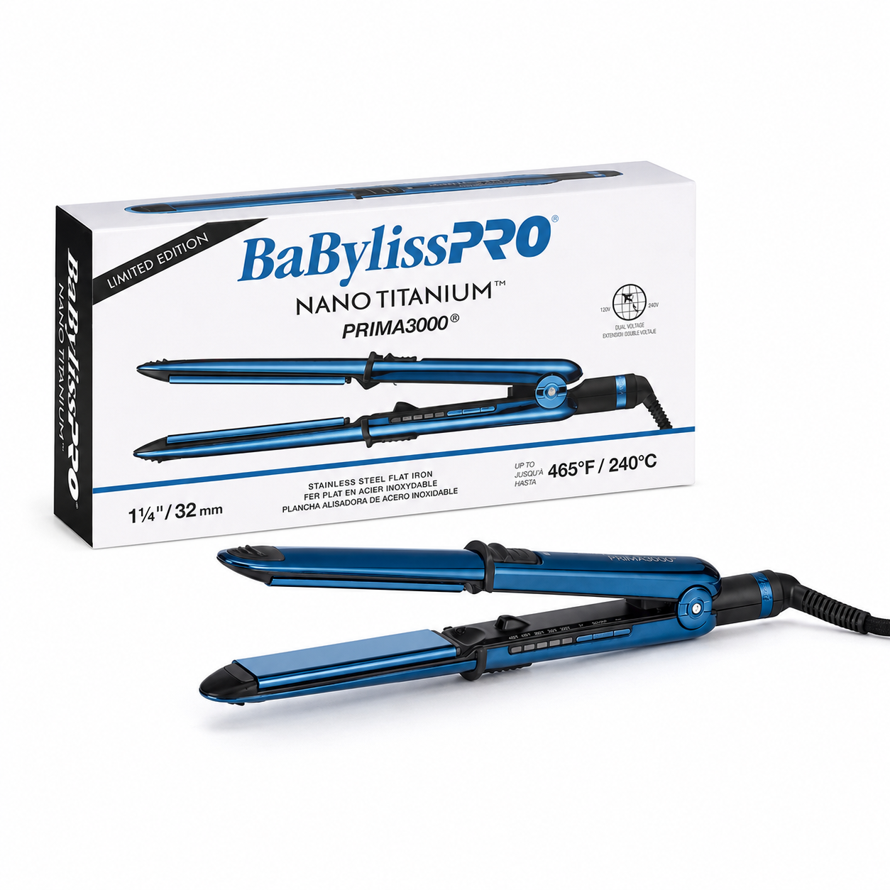 BaBylissPRO FXONE BlackFX + Prima3000 4-Piece Combo FX899MB + FX799MB + FX79FSMB + BNTMB3000TUC