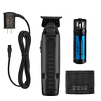 BaBylissPRO FXONE Lo-ProFX Matte Black Interchangeable Battery Clipper & Trimmer Combo FX829MBLT + FX729MBLT