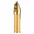 BaBylissPRO GoldFX+ All-Metal Lithium Cordless Clipper with Gold Titanium MIM Precision Fade Blade Combo FX870NG + FX8022G