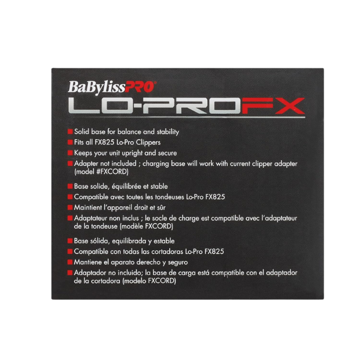BaBylissPRO LO-PROFX Clipper Charging Base FX825BASE