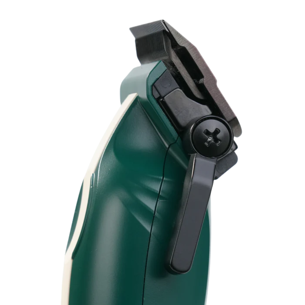 Cocco Veloce Lite Clipper (Green/White Stripe) Ultra‑Light Professional 7000 RPM Hair Clipper green stripe clip