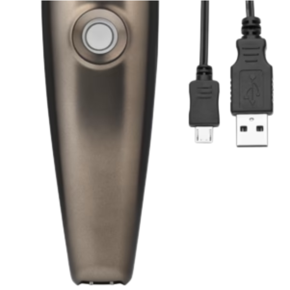 Gamma+ Protege Trimmer Metallic Matte Gunmetal Professional Cordless Hair Trimmer GP1HB