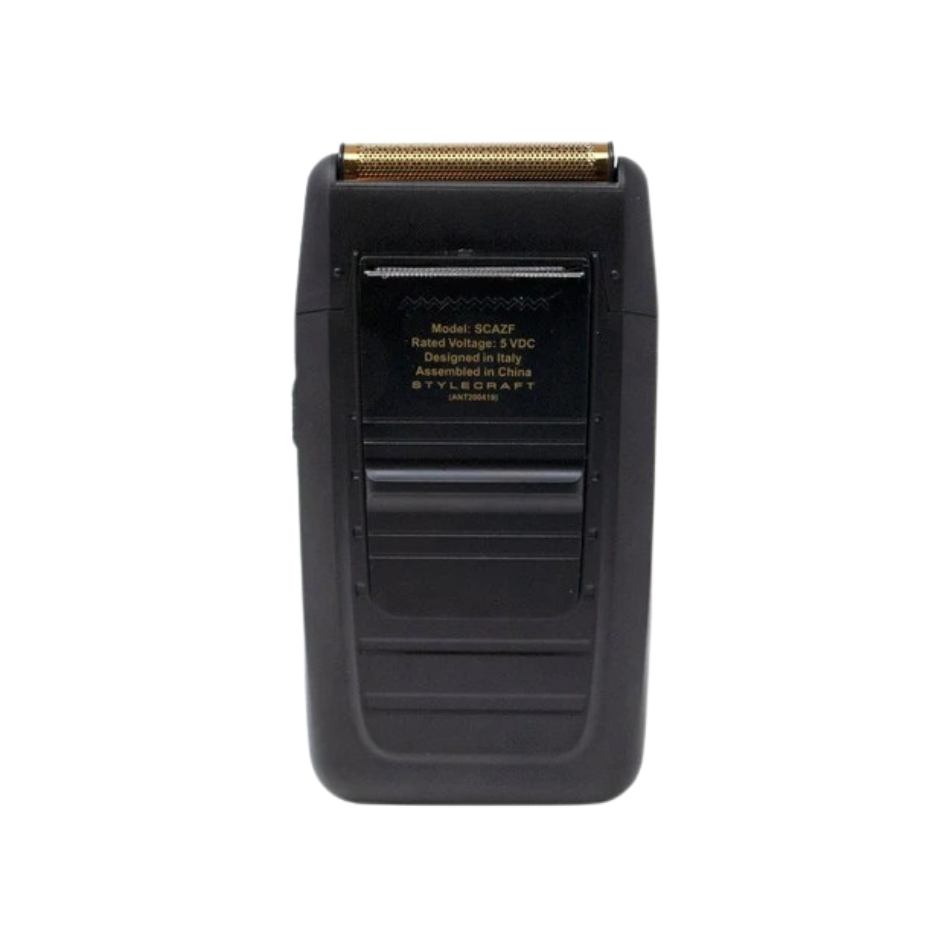 StyleCraft Absolute Zero Forged Cordless Double Foil Shaver SCAZFF
