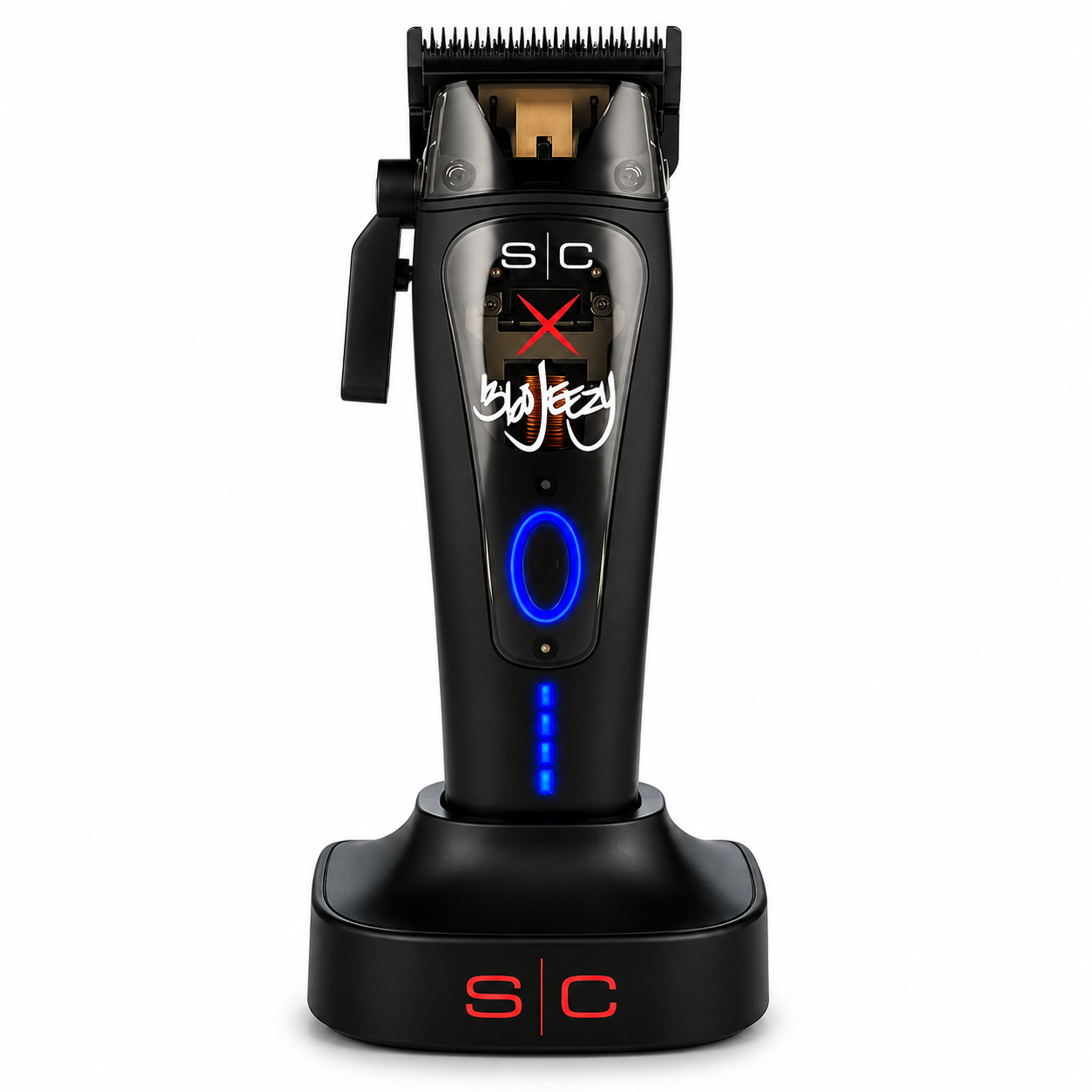 StyleCraft Instinct Clipper Combo Bundle Professional Cordless Hair Clippers SC607M + SC614B + SC608M