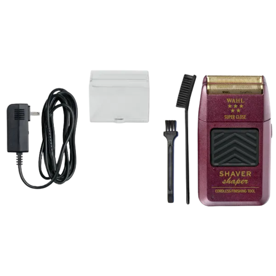 Wahl Professional 5 Star Super Close Cordless Double Foil Shaver Shaper #8061
