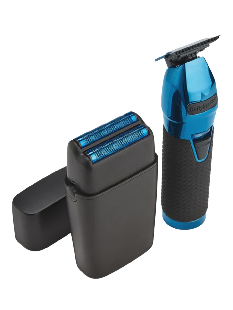 BaBylissPRO LimitedFX Black & Blue Trimmer & Foil Shaver Set – FXDUOFS2TBL
