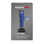 BaBylissPRO Lo‑ProFX Compact Clipper FX82 – Black Titanium MIM Fade Blade, USB‑C