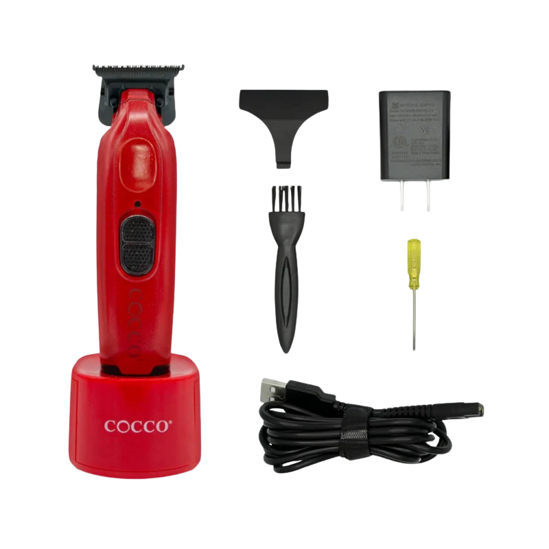 Cocco Hyper Veloce Pro CVPT-HYPER (Red) Cordless Trimmer – High-Torque Brushless