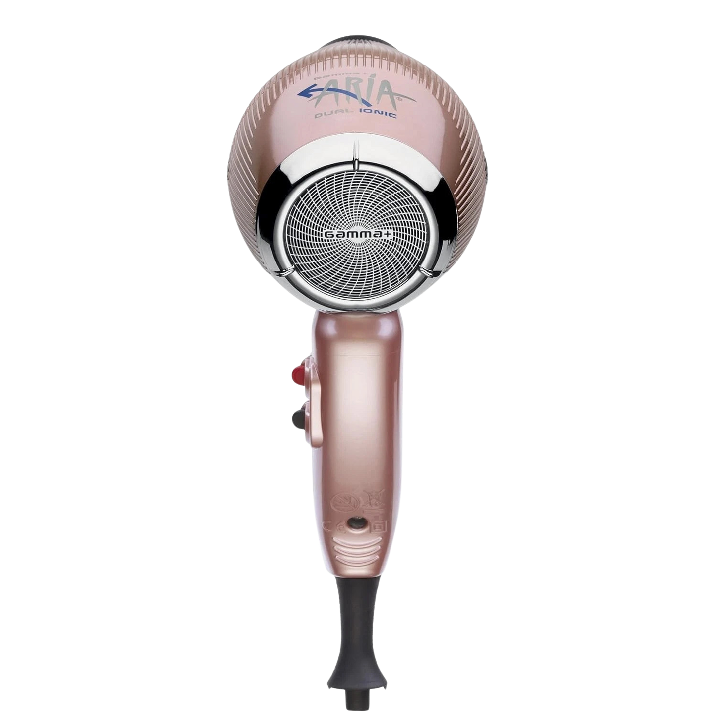 GAMMA+ Aria Dual Ionic Hair Dryer Rose Gold — Ultra-Light Pro 2200W