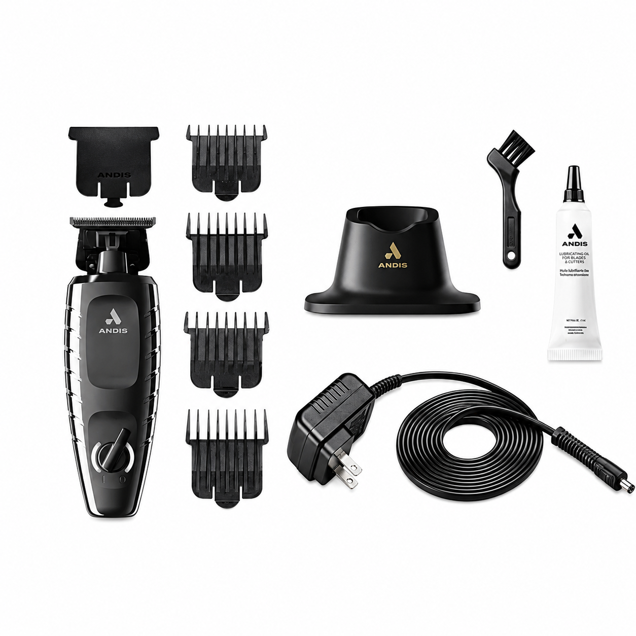 Andis GTX-EXO II Cordless Trimmer & Andis ProFoil Lithium Plus Titanium Foil Shaver Combo 561752+17255