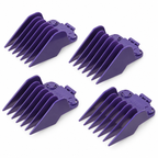 Andis Master Dual Magnet Large 4-Piece Purple Clipper Comb Set #01415
