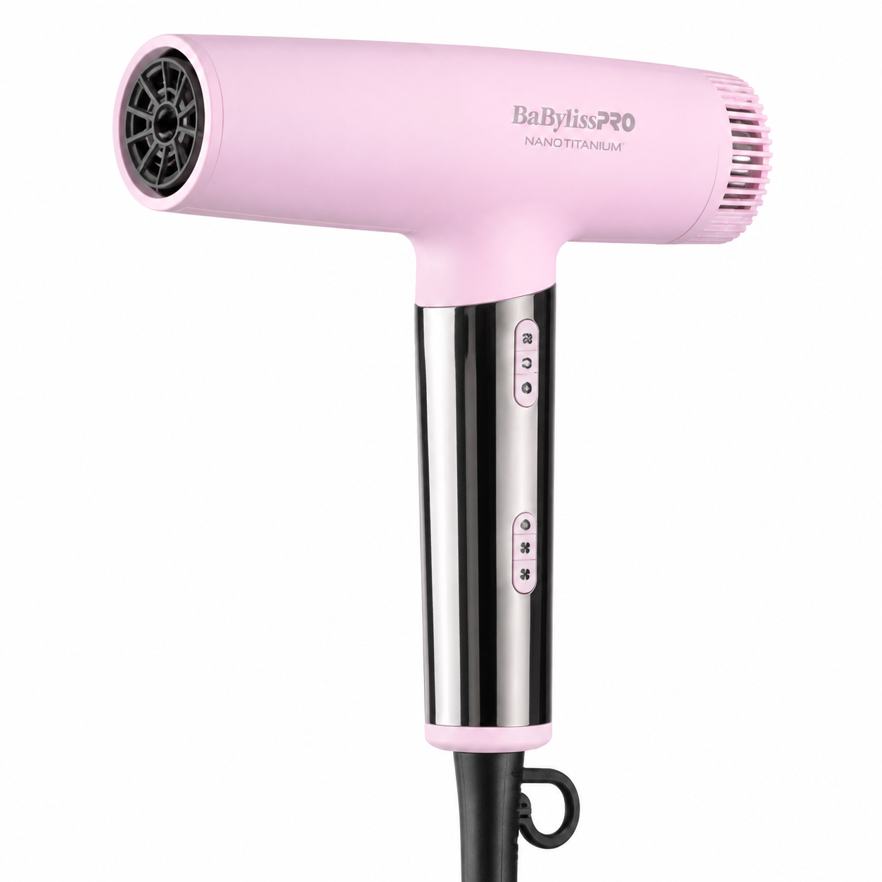 BaBylissPRO Limited Edition Nano Titanium Nano Light Ionic High-Speed Hair Dryer Pink BNTC9200PK