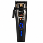 StyleCraft Instinct Clipper Combo Bundle Professional Cordless Hair Clippers SC607M + SC614B + SC608M