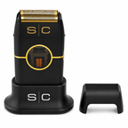 StyleCraft Instinct Professional Barber Bundle Clipper, Trimmer & Metal Double Foil Shaver SC607M + SC407M + SC807B