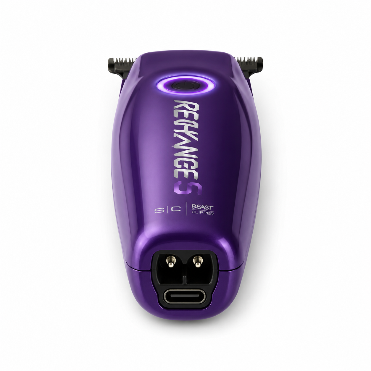 StyleCraft Reign EON Digital Brushless Motor Professional Cordless Trimmer Purple Reign SC422P