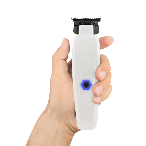 StyleCraft Saber II White Limited Edition Cordless Digital Brushless Trimmer SC914B