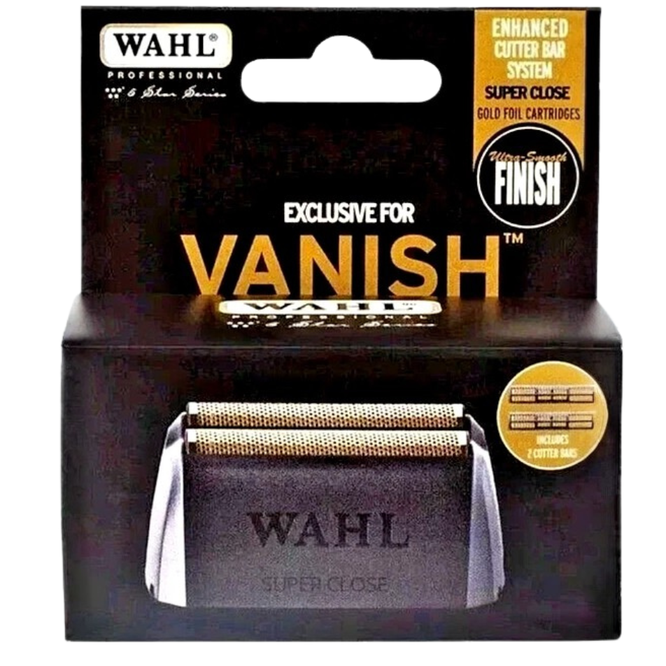Wahl Pro 5 Star Vanish Super Close Gold Foil & Cutters #3022905