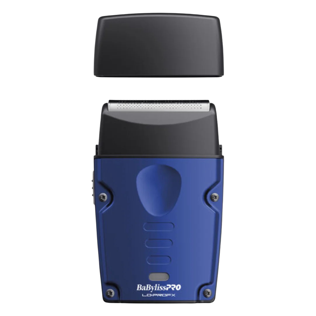 BaBylissPRO LO‑PROFX Compact Single‑Foil Shaver FXLPFS1 – Black Titanium Foil, USB‑C