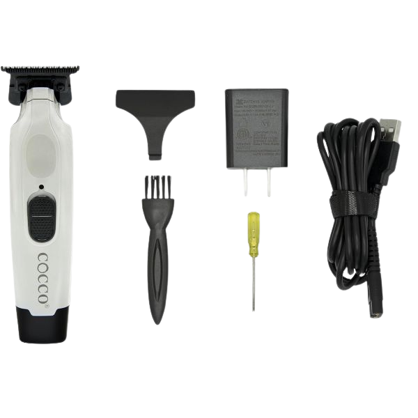 Cocco Veloce Pro Trimmer – Pearl White (CVPT‑PEARL‑WHITE) | Dual Voltage