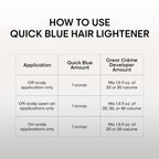 L’Oréal Quick Blue High Performance Powder Lightener – 1 lb Dust-Free, Non-Drip Formula