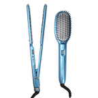 BaBylissPRO Nano Titanium Flat Iron & Thermal Brush Combo BNTPP52UC
