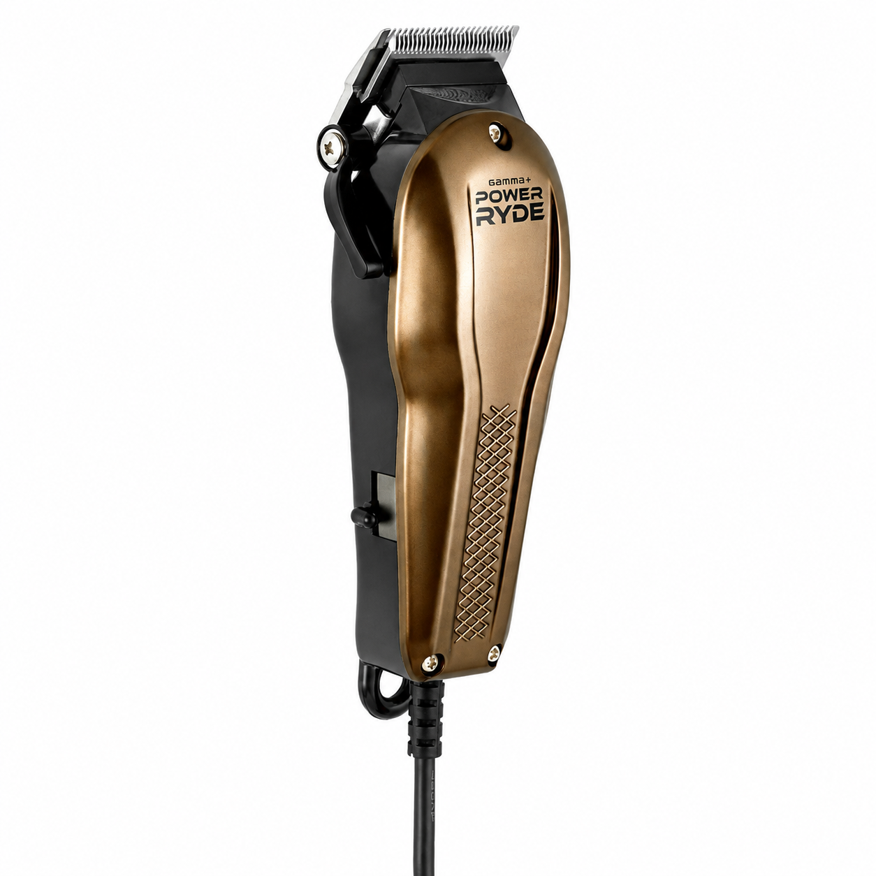 Gamma+ Power Ryde Corded Hair Clipper & StyleCraft Power Cruiser Professional Corded Hair Trimmer Combo HCGPCRCS + SC402BK