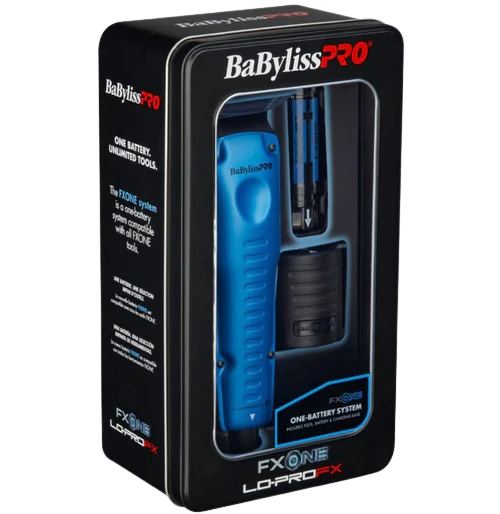 BaBylissPRO FXONE Lo-ProFX (FX829BL) Limited Edition Blue Cordless Clipper