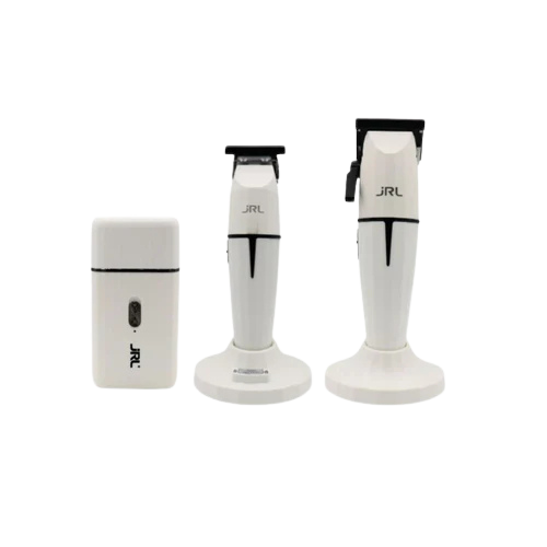 JRL Ghost Collection #2 – Cordless Clipper, Trimmer, Foil Shaver + 2 Charging Bases (GH2024‑2)