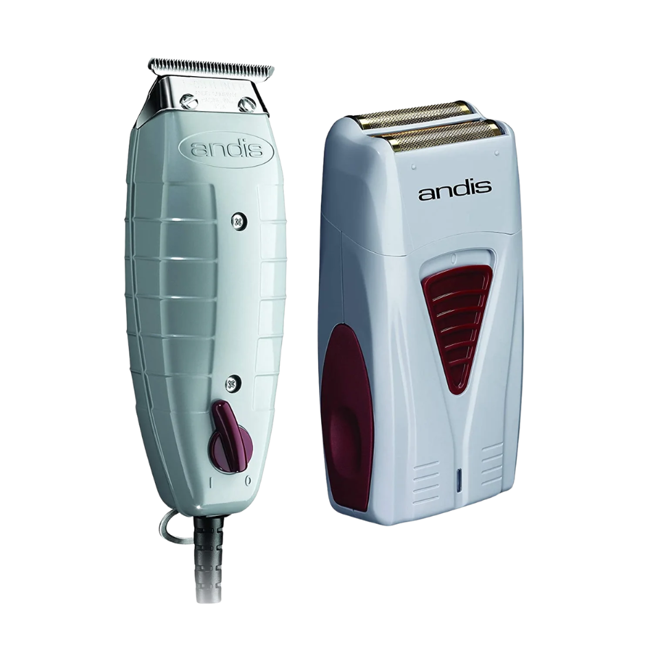 Andis  Finishing Combo T-Outliner Trimmer and Pro Foil Shaver 17195