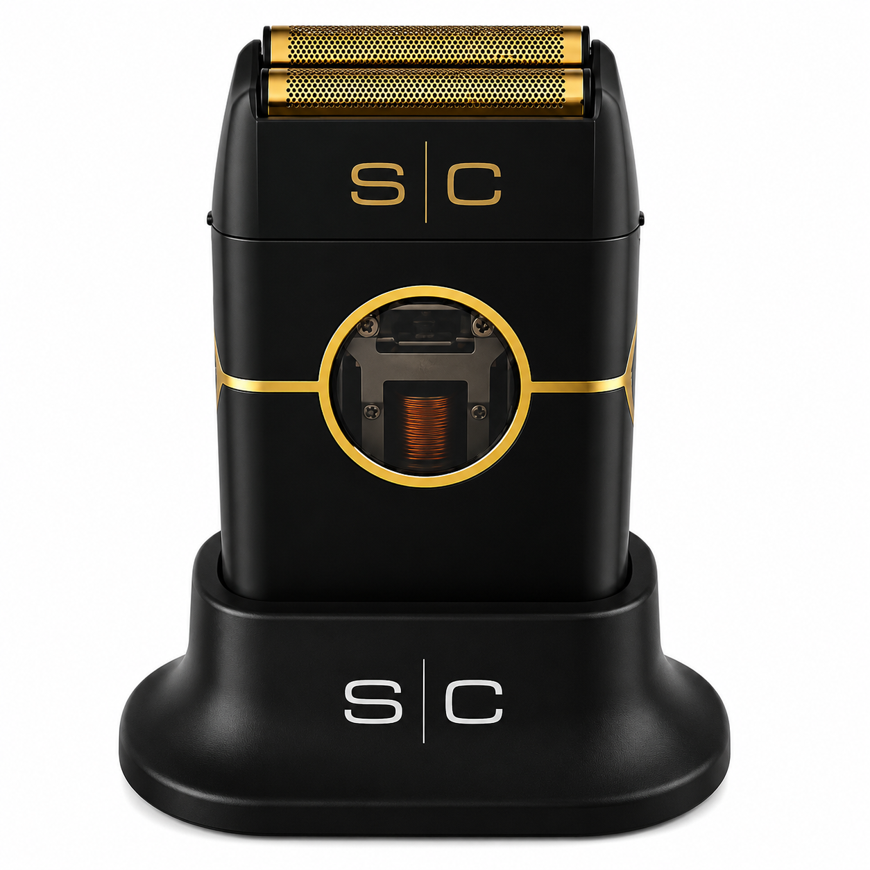 StyleCraft Instinct Professional Barber Bundle Clipper, Trimmer & Metal Double Foil Shaver SC607M + SC407M + SC807B