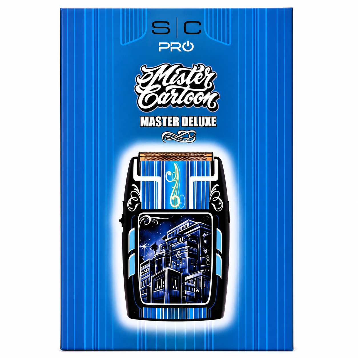 StyleCraft Rebel Super-Torque Modular Cordless Clipper King Saladeen & Rebel Shaver Mister Cartoon Combo Limited Edition SC613M+SC809M