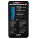 BaBylissPRO FXONE Lo-ProFX (FX829BL) Limited Edition Blue Cordless Clipper