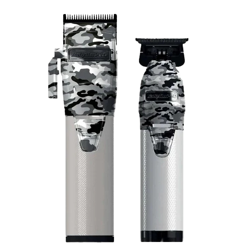 BaBylissPRO LimitedFX Camo Metal Lithium Clipper & Trimmer Set FXHOLPK2CAM
