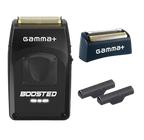 Gamma+ GP808M Boosted Foil Shaver + GP545B Gold Titanium Foil Head + GP546B Forged Cutter Blades Combo
