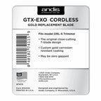 Andis GTX-EXO Cordless Gold Replacement Blade 74115