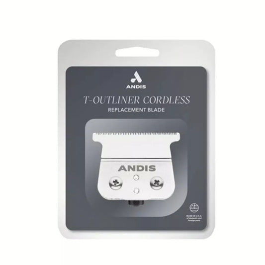 Andis Cordless T‑Outliner Li Replacement Carbon‑Steel T‑Blade #04535