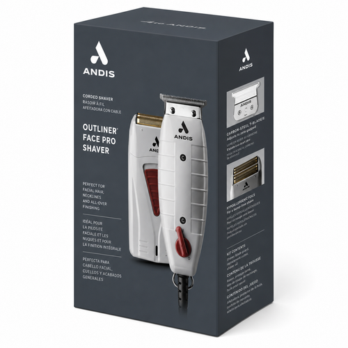 Andis  Finishing Combo T-Outliner Trimmer and Pro Foil Shaver 17195