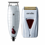 Andis  Finishing Combo T-Outliner Trimmer and Pro Foil Shaver 17195